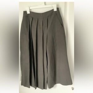 Zara Gray Wide Leg Pants